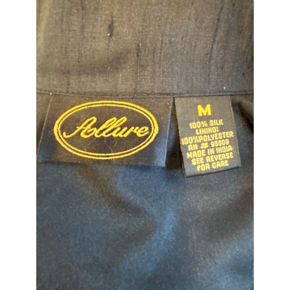 Allure Jacket Womens Medium Embellished Vintage Retro Button - Picture 4 of 9